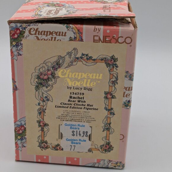 Chapeau Noelle Rachel (134759) 1994, Lucy Rigg, Limited Edition Figurine - Picture 8 of 10